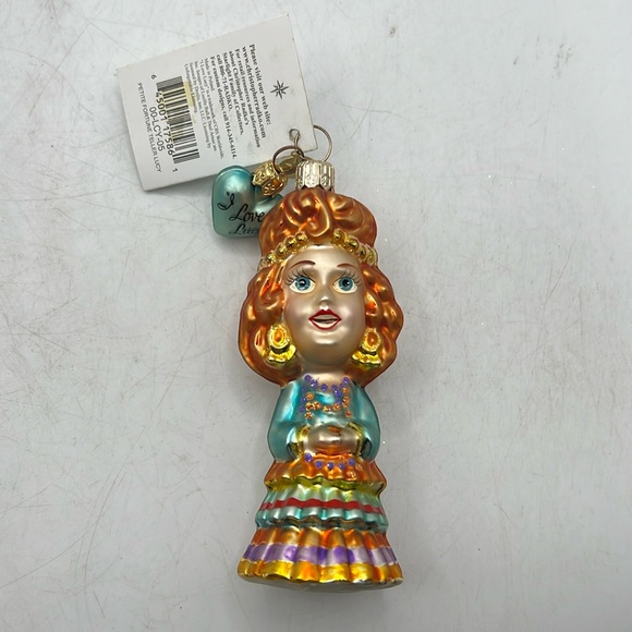 Christopher Radko I Love Lucy Genie Fortune Teller Ornament Collectible Tag